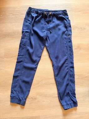 tentree Navy Drawstring Jogger Pants